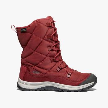 KEEN Terradora Lace - Cervene Nepremokave Topanky Damske, K0299SK